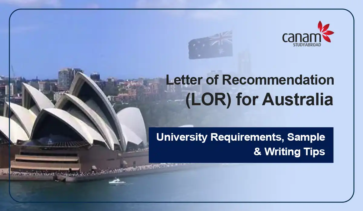 Letter of recommendation (LOR) for Australia: University Requirements, Sample and Writing Tips