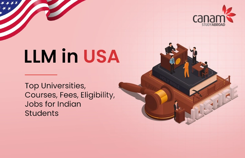 LLM (Master of Law) in USA for Indian Students: Top Universities, Specialization, Scholarship, Requirements