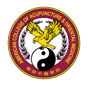 American College of Acupuncture and Oriental Medicine logo