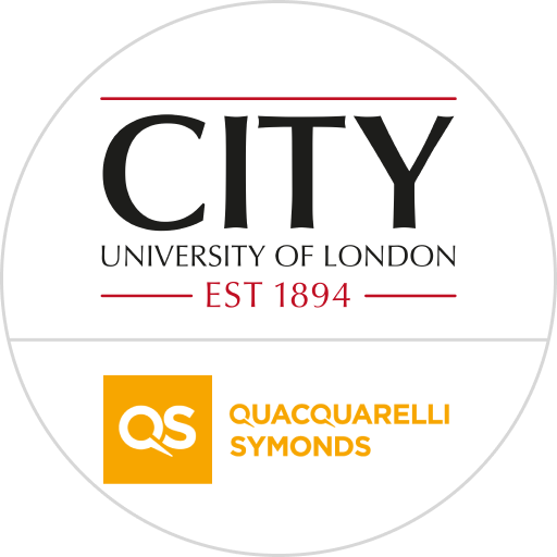 QS - City, University of London logo