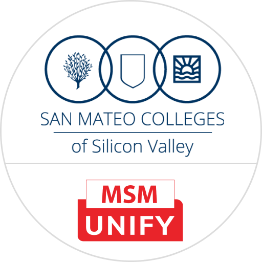 MSM Group - San Mateo Colleges of Silicon Valley logo