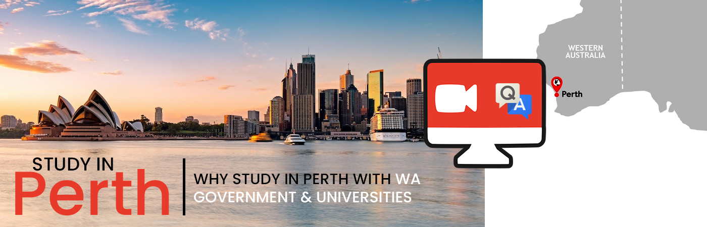 Live Q&A - why study in Perth with WA Government and Universities