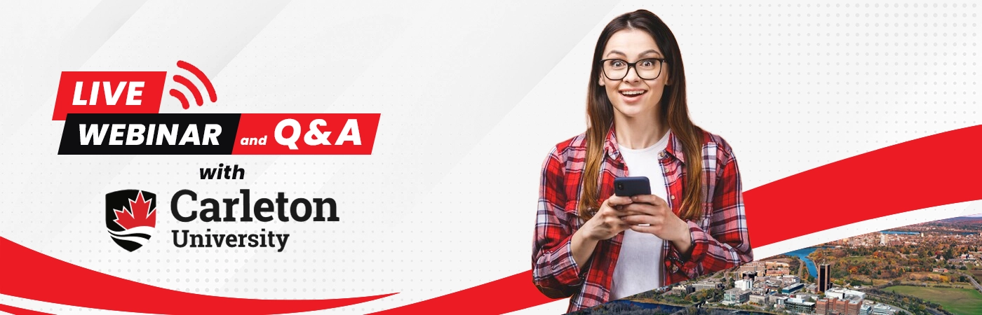 Live webinar and Q&A with Carleton University