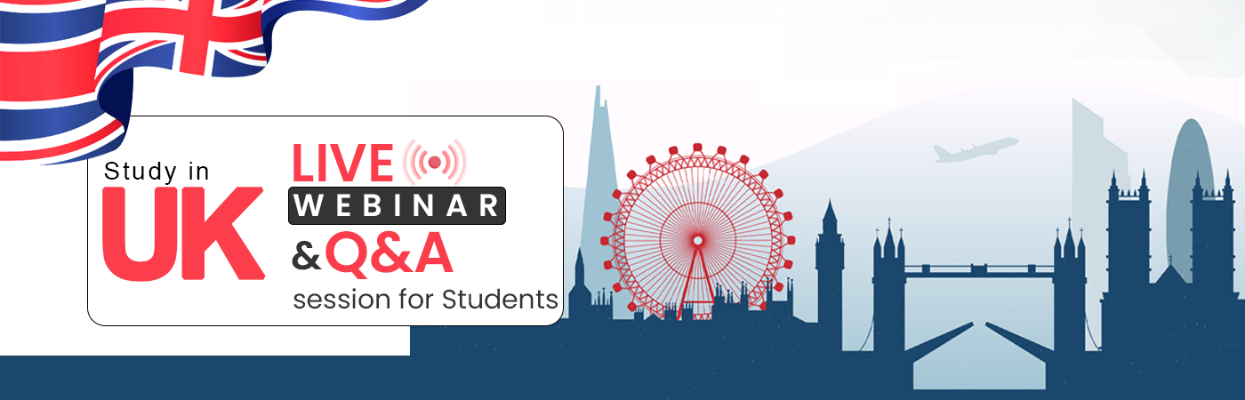 Live Webinar and Q&A - Study in UK