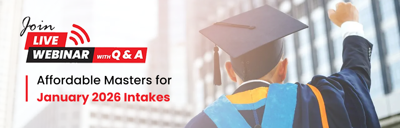 Webinar - Affordable Masters for Jan 26 Intake