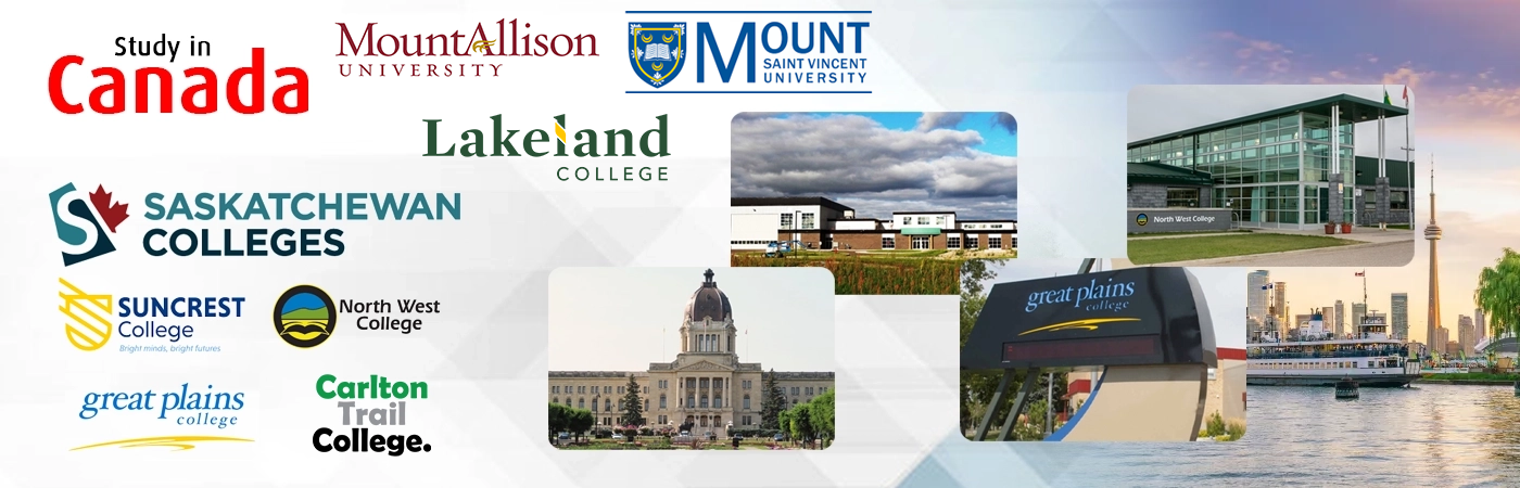 University Visit - Mount Alison University, Mount Saint Vincent University, Saskatchewan colleges, Lakeland college