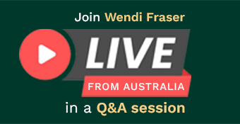 Q & A live webinar session with Wendi Fraser, Regional Director Australia
