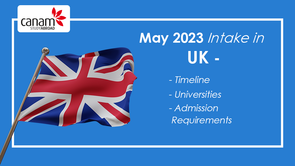 May 2023 Intake in UK - Timeline, Universities & Admission Requirements