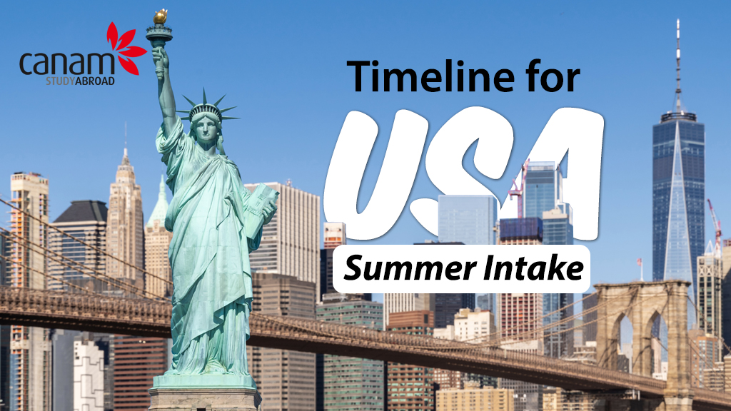 Timeline for USA Summer Intake: Deadlines and Universities Requirements