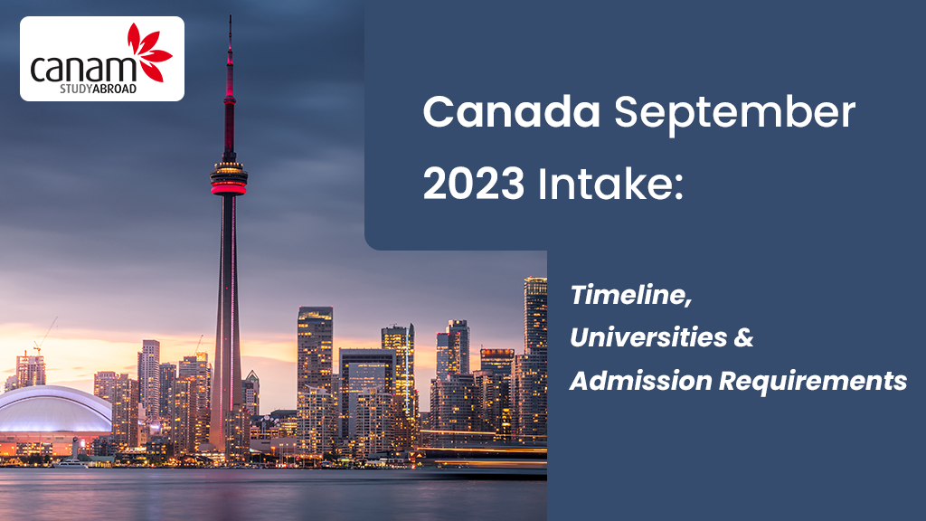 Canada September 2023 Intake: Timeline, Universities & Admission Requirements