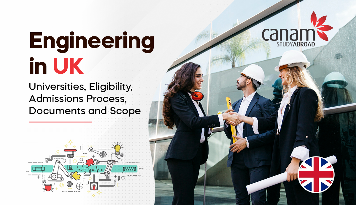 Engineering in UK: Universities, Eligibility, Admissions Process, Documents and Scope