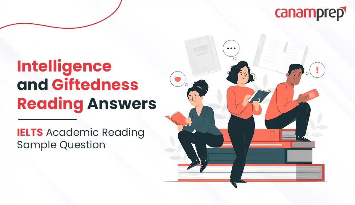Intelligence & Giftedness Reading Answers IELTS Reading Sample