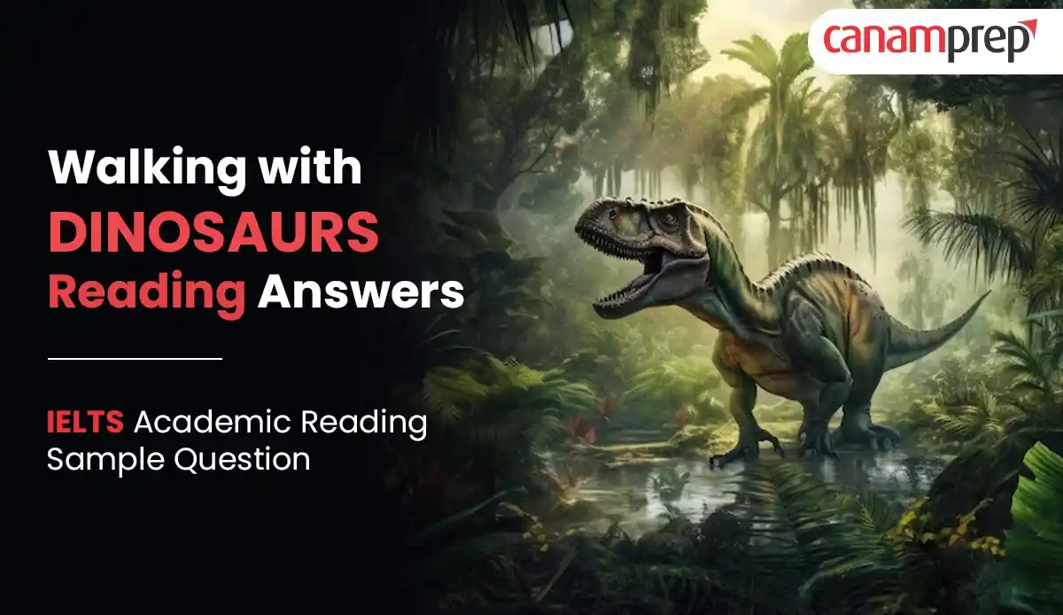 Walking With Dinosaurs Reading Answers