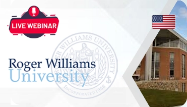 Roger Williams University, USA | Live Webinar and Q&A Session on 13th Jan at 11:30 AM IST