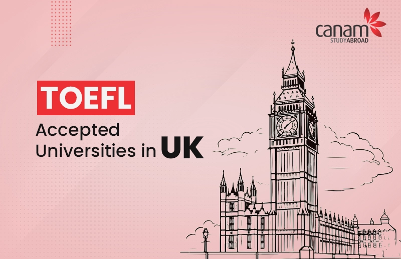 TOEFL Accepted Universities in UK