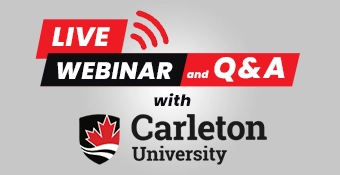 Live webinar and Q&A with Carleton University