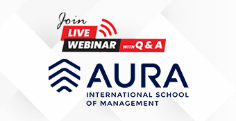 Live webinar and Q&A Event with Aura International School of Management