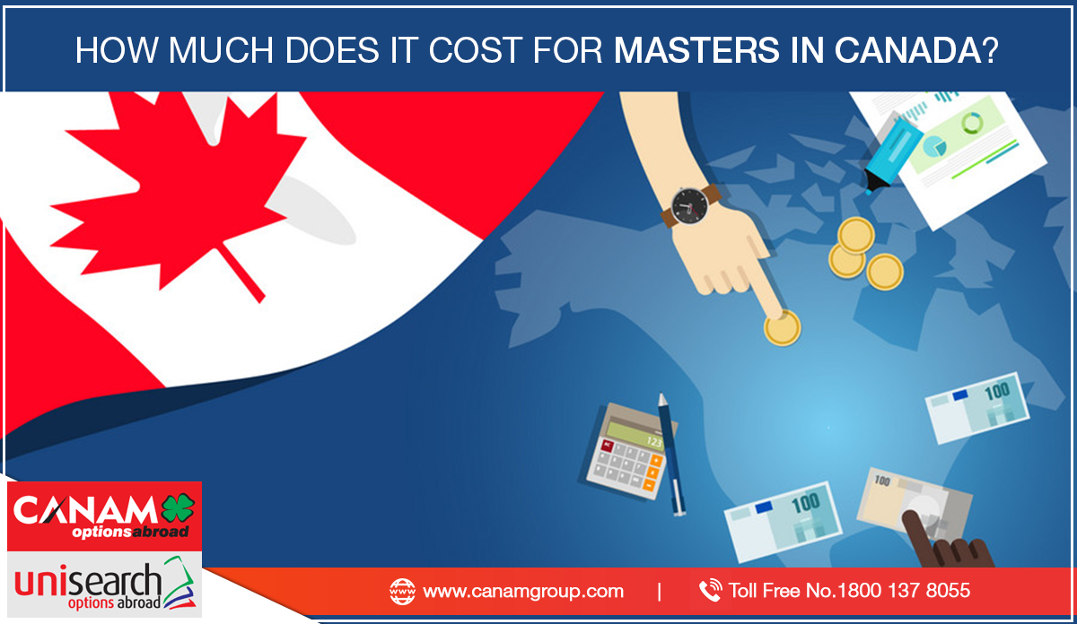 How Much Does it Cost For Masters in Canada