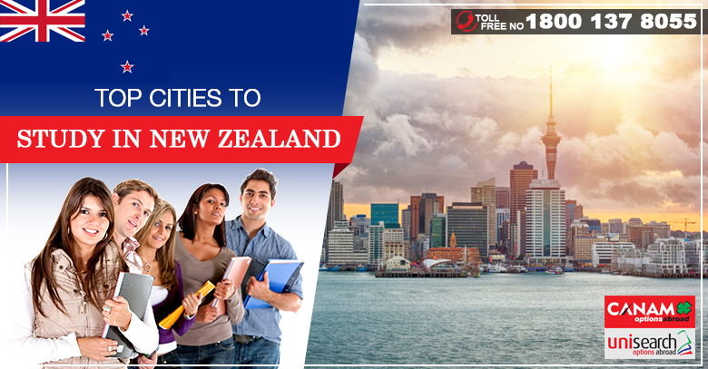 Top Cities to study in New Zealand