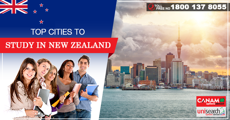 Top Cities to study in New Zealand Top Cities to study in New Zealand