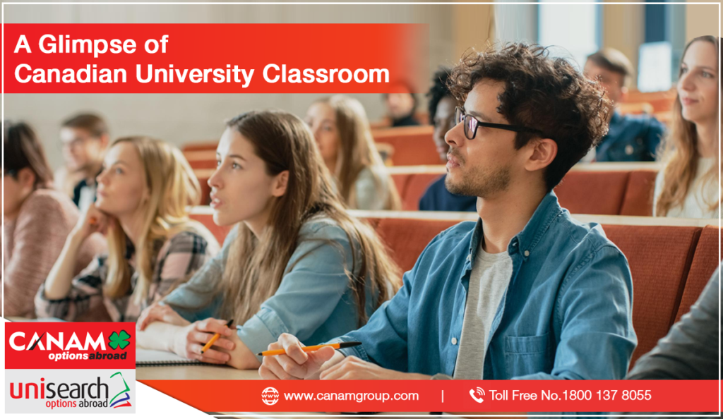 A Glimpse of Canadian University Classroom