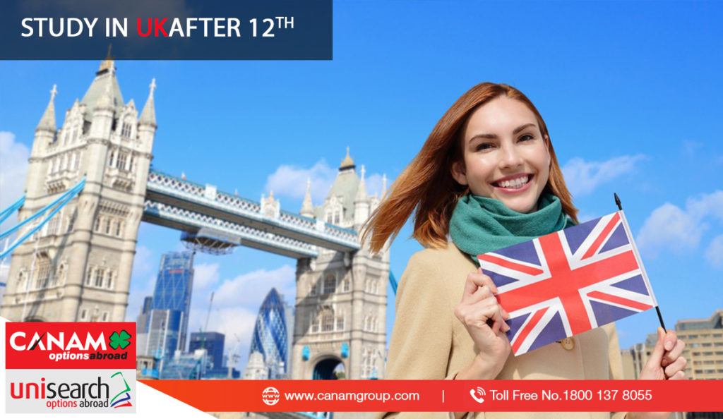 Study in UK After 12th