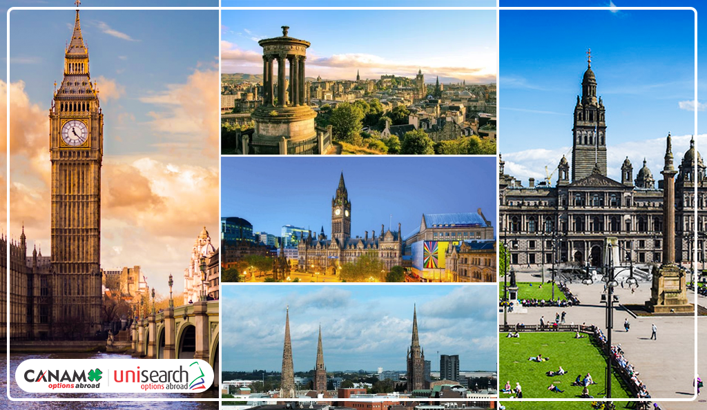 Best Cities in the UK for International Students
