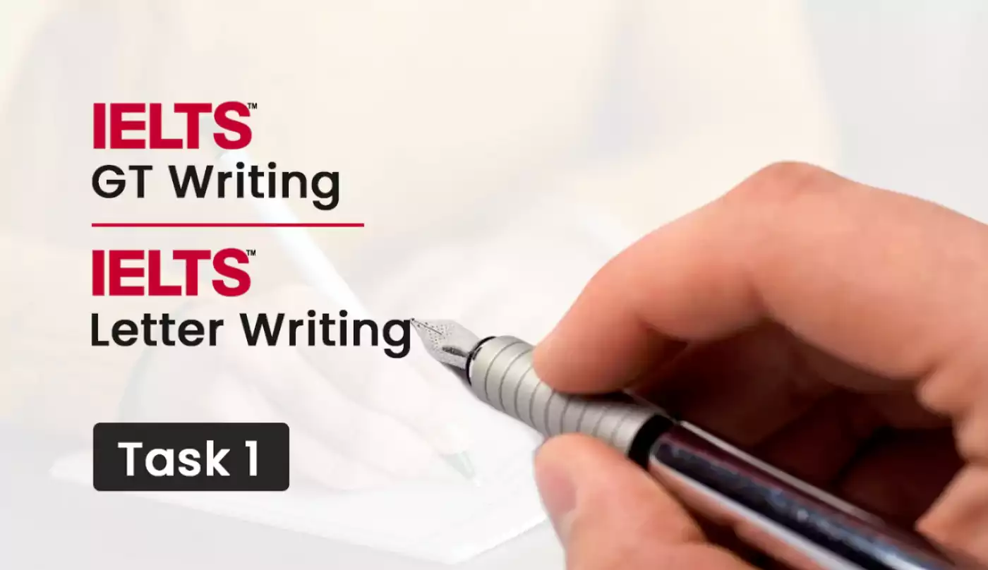 IELTS GT Writing Task 1/ IELTS Letter Writing | Canam